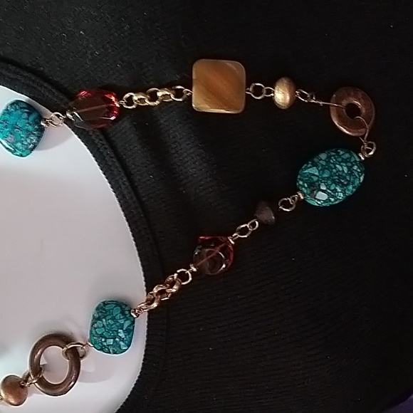 VTG Premier Design Earth Tone Necklace - Picture 2 of 5